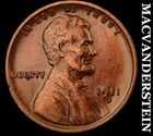 1911-D Lincoln Wheat Cent - Scarce  Extra Fine  Semi-key  Better Date  #K1849