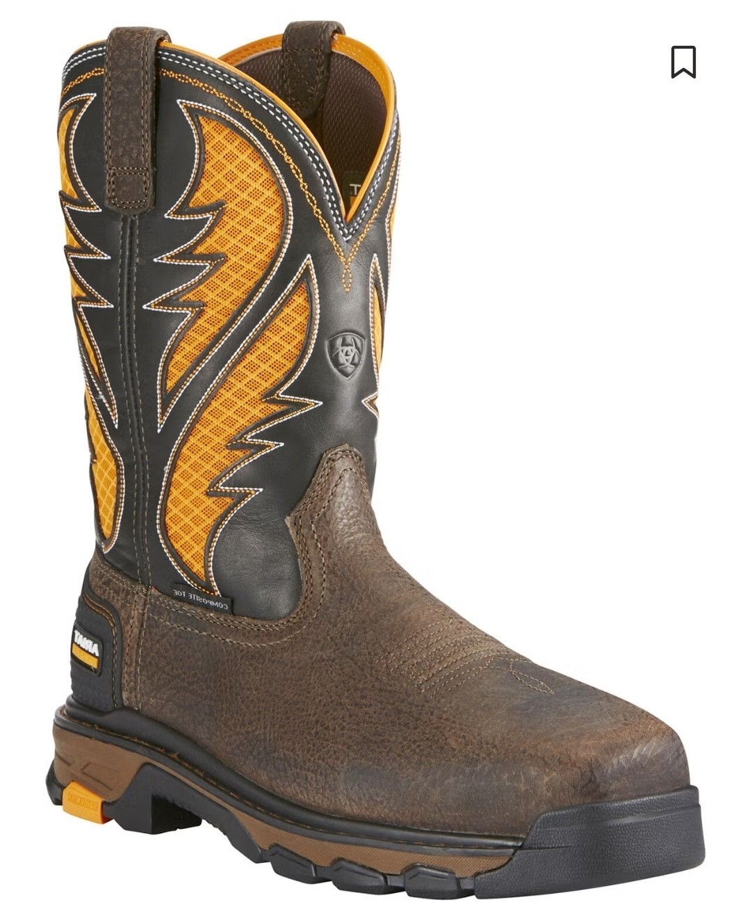 Ariat Interpid VentTEK Composite Toe Leather Work… - image 1