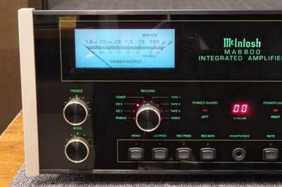 McIntosh MA6800 Integrated Amplifier, Operation Confirmed. | eBay