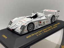 * Ixo Models Audi R8 Sport Japan Team Ara Magnussen 2003 Le Mans 1:43 diecast