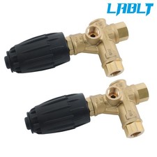 LABLT 2Pack Unloader Valve VRT3-310 8GPM 4350 PSI 3/8" FNPT Pressure Washer Pump
