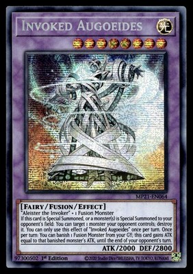 YU-GI-OH INVOKED AUGOEIDES MP21-EN064 NM/M
