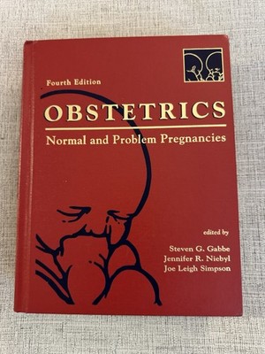 Obstetrics Normal and Problem Pregnancies 4th Ed Hardcover 2002 Medical Text