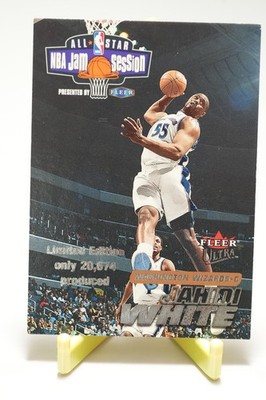 2000-01 Fleer Ultra All-Star Nba Jam Session - Jahidi White #8 /20674