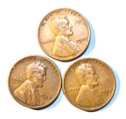 1928 P, D, S Lincoln Wheat Cent, Penny, Fine