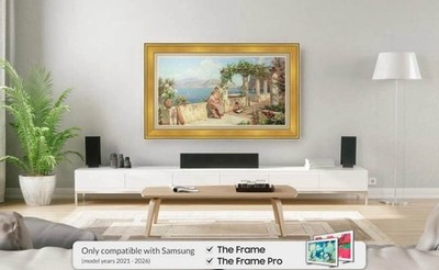 Bright Gold TV Frame 50'' Only for Samsung TV