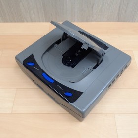 SEGA SATURN Gray console & Virtua Gun with Box, 5 Games & 1 controller Japanese