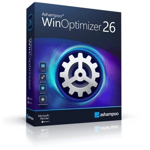 Ashampoo WinOptimizer 26 - Optimización del sistema PC - Licencia 3 - Versión de descarga
