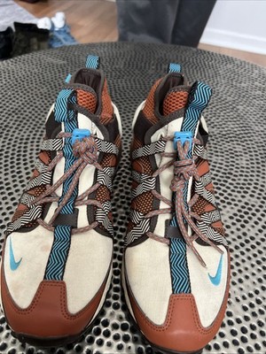 Nike Air Max Trail AJ7200-202Brown Orange Blue Men's Size 9Used Running Shoes