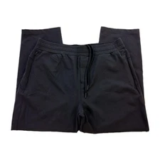 Public Rec Joggers Mens Size 34x24 Black All Day Everyday Stretch Logo