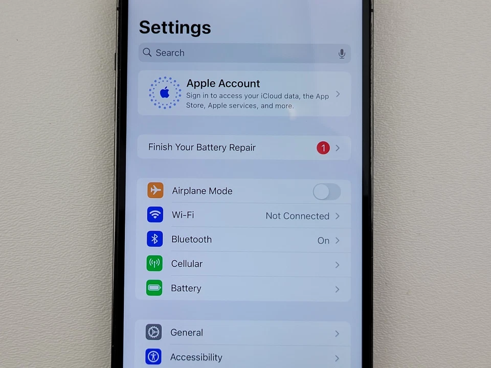 Apple iPhone 13 Pro Max (A2484) 512 GB (C-Spire) - PEQUEÑO PROBLEMA - IMEI limpio Foto 3 de 4