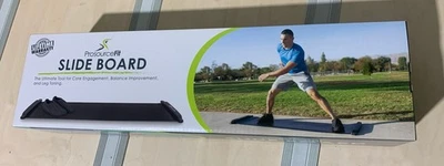 ProsourceFit Slide Board mit Anschlägen Übungsmatte 1,8 m mit Endstoppern