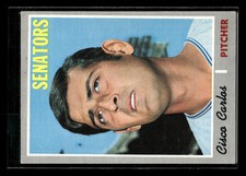 Cisco Carlos 1970 Topps #487 Card TCCCX