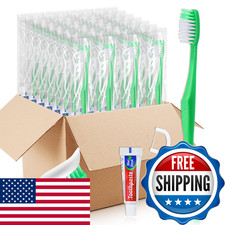 Haifotrva Disposable Toothbrushes Toothpaste ...
