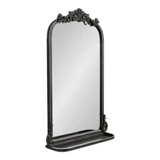 Kate and Laurel Arendahl Traditional Vintage Arch Mirror with Shelf; 16 x 25;...