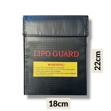 Lipo Akku Tasche Ladetasche Safe Bag 18x22cm Feuerfeste Sicherheitstasche Schutz