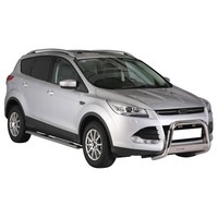 FrontbüGel FrontschutzbüGel FüR Ford Kuga II 2012-2017 Pre-Fl ø63Mm Stahl Silber