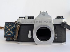 Pentax Spotmatic SP 35mm SLR Film Camera Body Only with Strap POOR Condition