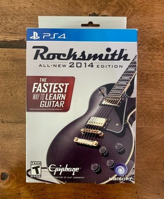 Rocksmith All-New 2014 Edition - PS4 Playstation - Sealed with tone cable