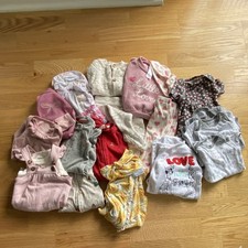 Carter's Just One You Child of Mine Baby Girl Clothing Lot Newborn 0-3M