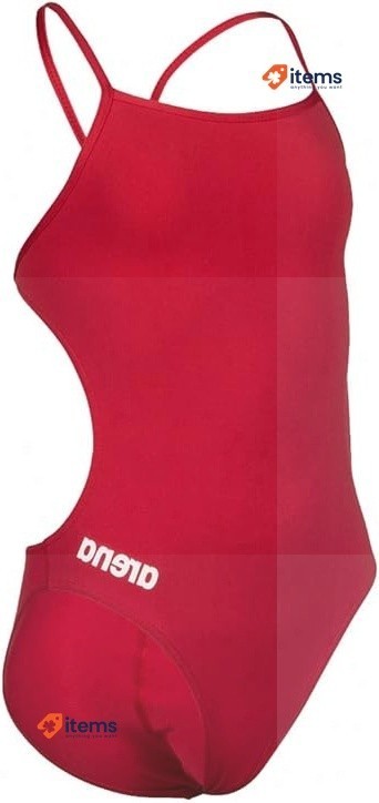 Arena Resistente Reto Equipo Junior Niña de una Pieza Bañador Talla 8.5 Rojo