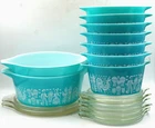 Vintage Pyrex Amish Butterprint Casserole Dish Casserole / Dishes Set Lot of 17