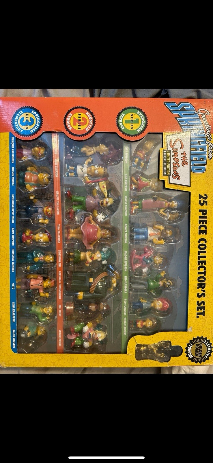Simphys Collection The Simpsons Collectors Figures Set 25 Pieces | eBay UK