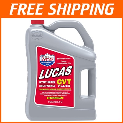 Lucas Synthetic CVT Fluid - 1 Gallon, Optimal Protection Against Wear & Sludge