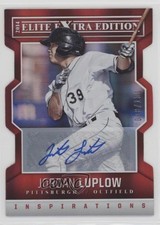 2014 Elite Extra Edition Inspirations Die-Cut Signatures Jordan Luplow Auto 5o1