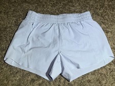 Athleta Girl Size XLarge 14 Athletic Lined 2.5 Blue Heart The Hustle Shorts