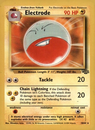 ELECTRODE 18/64 JUNGLE UNLIMITED HP