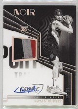 2023 Panini Noir Rookie Black and White 69/99 Rayan Rupert #310 Patch Auto 1a07