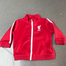 L.F.C. Unisex Baby & Toddler Red Track Jacket Full Zip Long Sleeve 18-24M