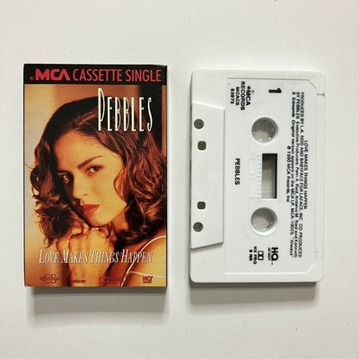 Pebbles Love Makes Things Happen Cassette Single 1990