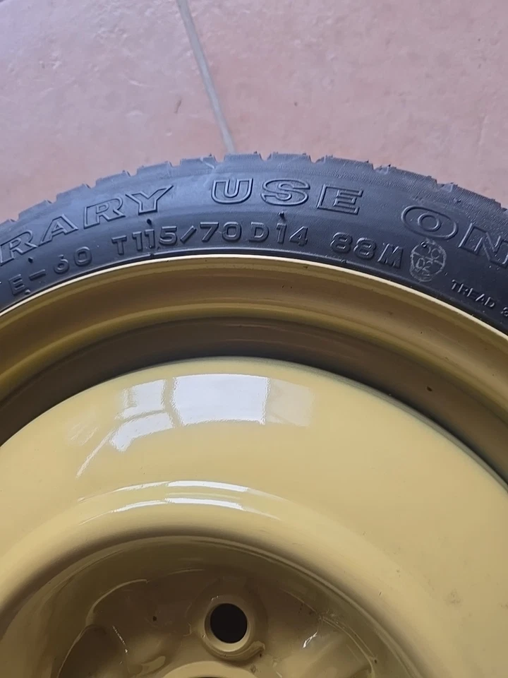 Notrad Ersatzrad 115/70R14 LK4x100 Mazda 2 DE 24JD0TM - Bild 3 von 4