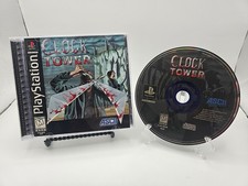 Clock Tower Playstation PS1 CIB Complete w/ Registration Card - Tested & Works
