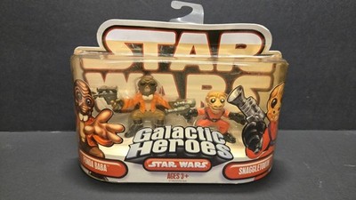 STAR WARS GALACTIC HEROES PONDA BABA SNAGGLETOOTH FIGURE NIB HASBRO 2007