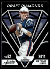2023 Panini Absolute Draft Diamonds Jimmy Garoppolo New England Patriots #DD-3