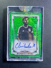 2025 Topps Chrome MLS Chris Wondolowski All-Timers Auto Green #03/99 No.ATA-CW
