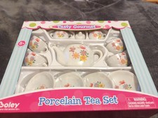 Tasty Gourmet Porcelain Tea Set 12 Pieces Flowers