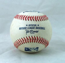 Official Ball Minor League Baseball Used Ball...