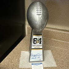 🤑HOF JERRY KRAMER SIGNED🤑💥SCARCE💥TROPHY “NEW” IN THE BOX🤑