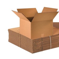 25 Shipping Boxes 16"L x 16"W x 10"H, Medium, Corrugated Cardboard, Moving