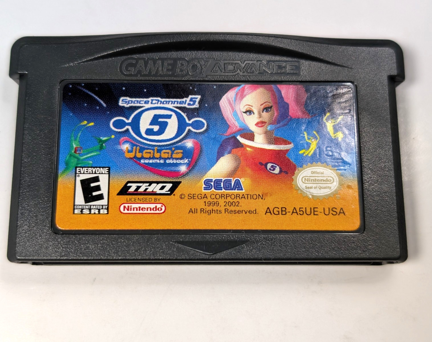 Space Channel 5 Ulala's Cosmic Attack Game Boy Advance authentic
