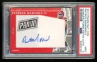 2017 PANINI NAT CON PATRICK MAHOMES PATCH AUTO RC JERSEY # 15/25 PSA 9