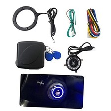 Universal Car Ignition Switch 12V RFID Engine Start Push Button Keyless Entry