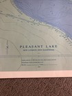 Vintage Map/Depth, Chart Of Pleasant Lake, New London, New Hampshire — photo 2
