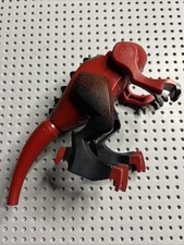 LEGO Dragon01 Fantasy Era Dark Red Head Incomplete Vintage Skeleton Tower 7093