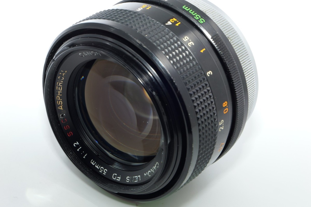 Canon FD 55mm f/1.2 SSC ASPH 美品 レンズ FD55mm f/1.2 S.S.C. ASPHERICAL - Canon Camera Museum