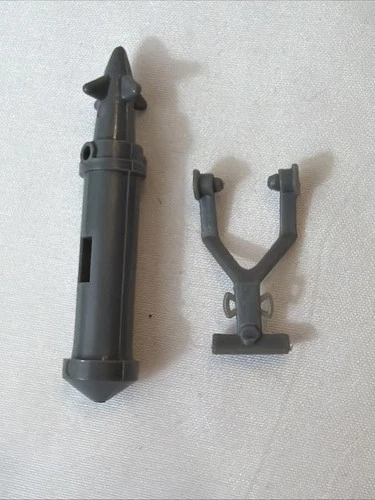 1985 GI Joe Snow Serpent (V1) Missile & Stand Accessory - Vintage Original ARAH